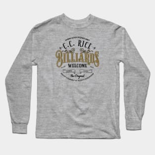 C.C. Rice Billiards Co. Long Sleeve T-Shirt